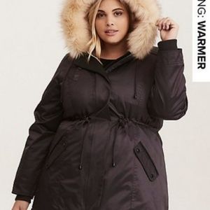 Torrid plus size coat